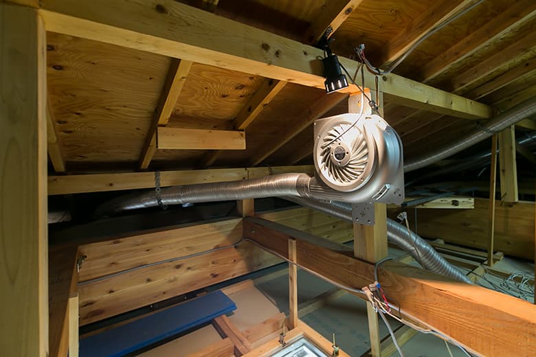 小屋裏の熱気対策に「風之介シリーズ」小屋裏換気/セイホープロダクツ株式会社