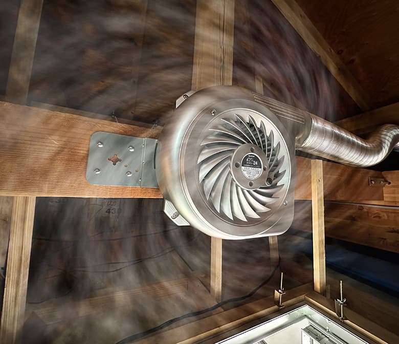 小屋裏の熱気対策に「風之介シリーズ」小屋裏換気/セイホープロダクツ株式会社