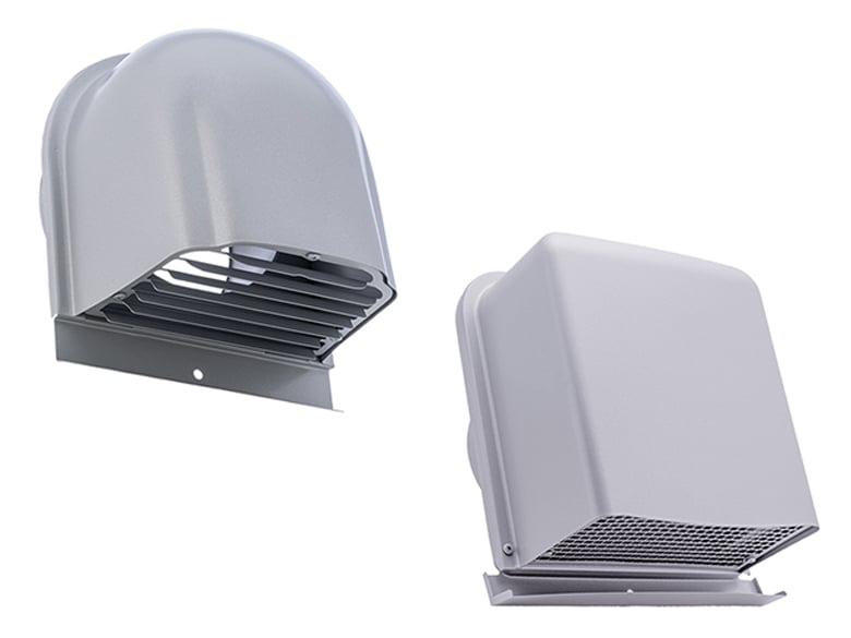 【外壁用ステンレス製換気口】下部着脱タイプ  ガラリ型|CFX-S/GFX-S