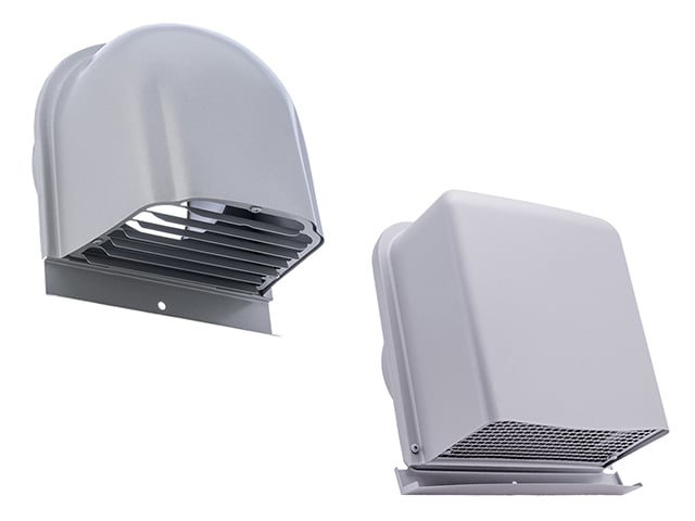 【外壁用ステンレス製換気口】下部着脱タイプ  ガラリ型|CFX-S/GFX-S