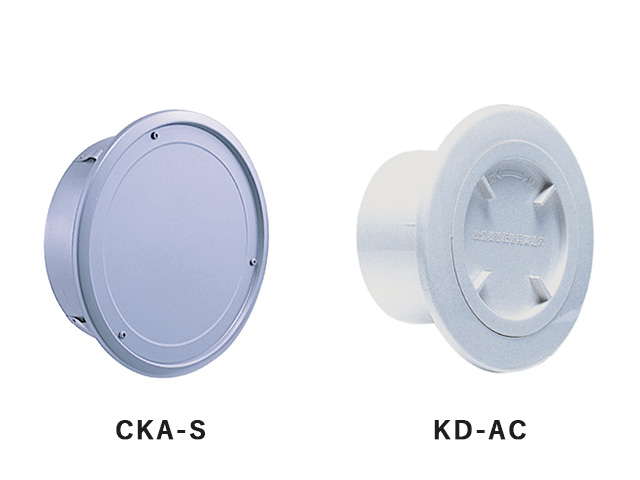 【関連製品】ステンレス製 貫通配管用 パッキン付|CKA-S /樹脂製 貫通配管用|KD-AC