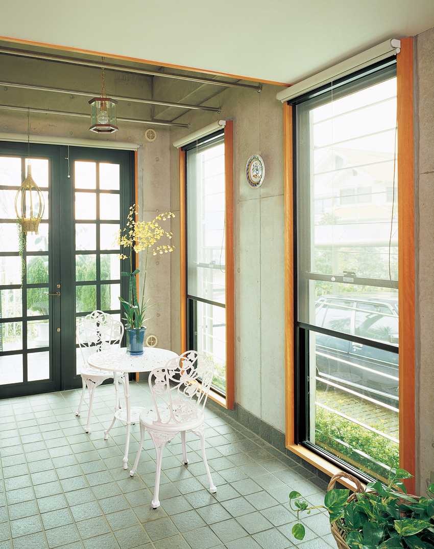 装飾窓用ロールアップ網戸 【PSR】