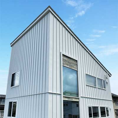 鋼板製外壁材【タテヒラウォール300】 | 株式会社セキノ興産