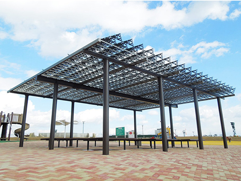 フラクタル日よけ「エアリーシェード」