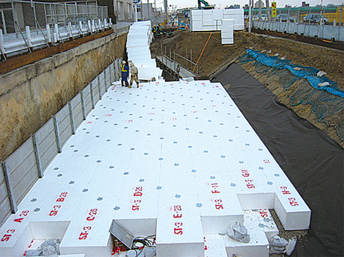 軽量盛土工法「EDO・EPS工法」