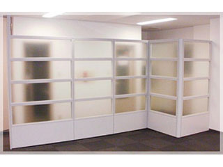 支柱内蔵式スチールパーティション【スタットイン50】