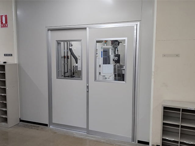 支柱内蔵式スチールパーティション【スタットイン60】