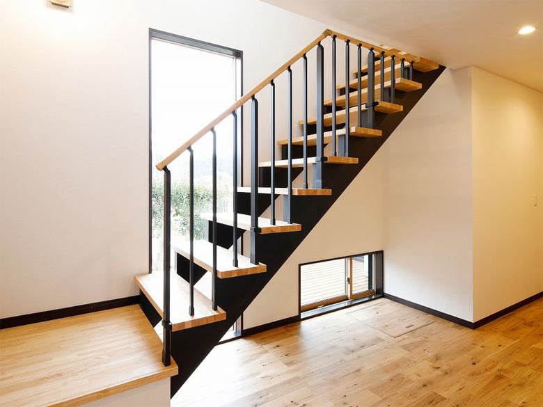 スチール製オープン手摺ユニット