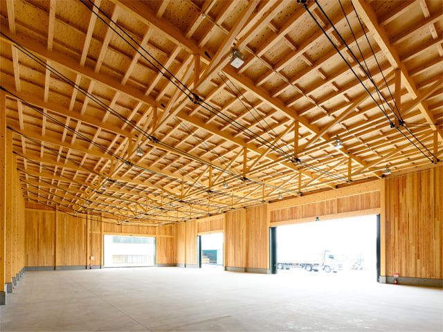 大規模木造施工