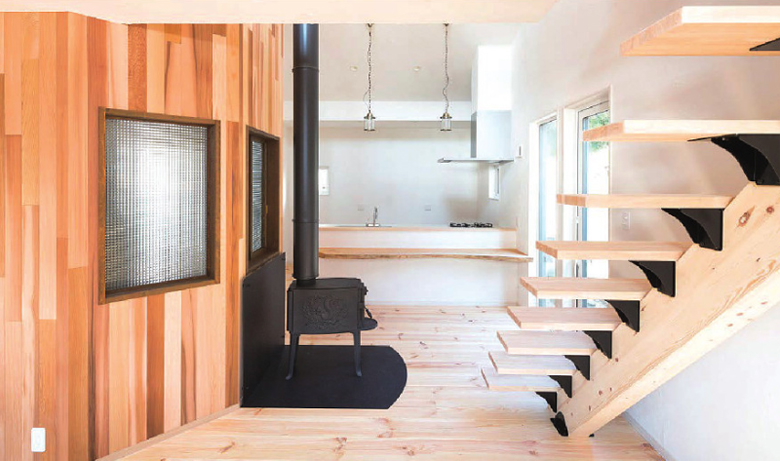 一本桁デザイン階段 ONE BEAM[ワンビーム]