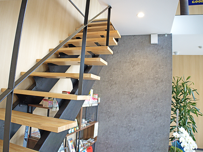 二本桁デザイン階段 TWO BEAM[ツービーム]