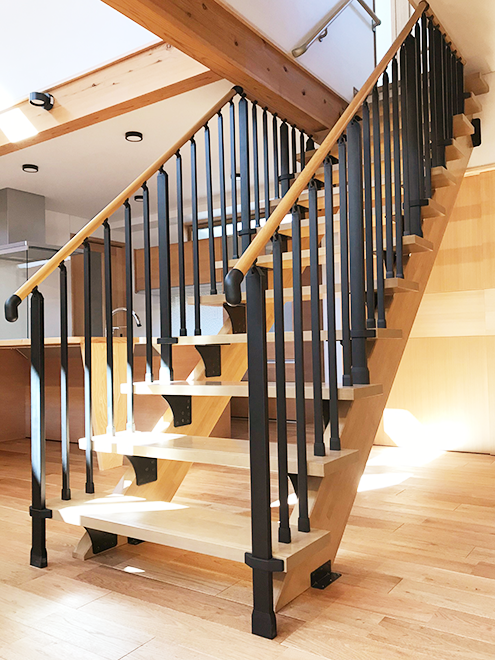 スチール製オープン手摺ユニット