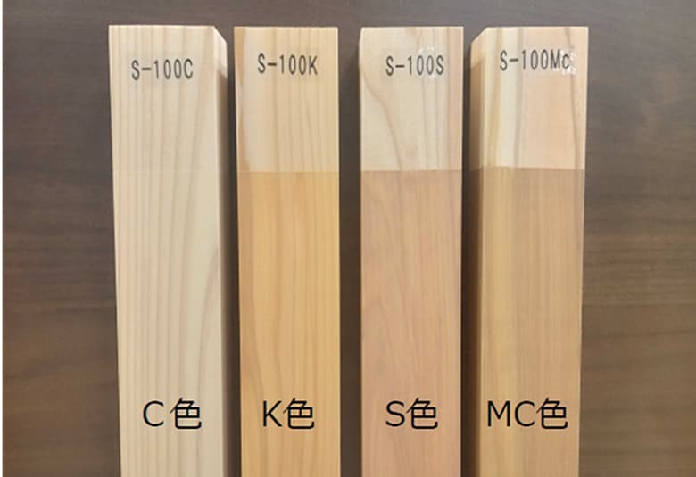 シリコン系強撥水形塗料「S-100」/住友林業株式会社