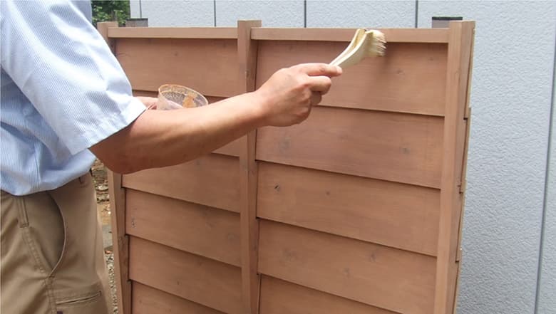 シリコン系強撥水形塗料「S-100」/住友林業株式会社