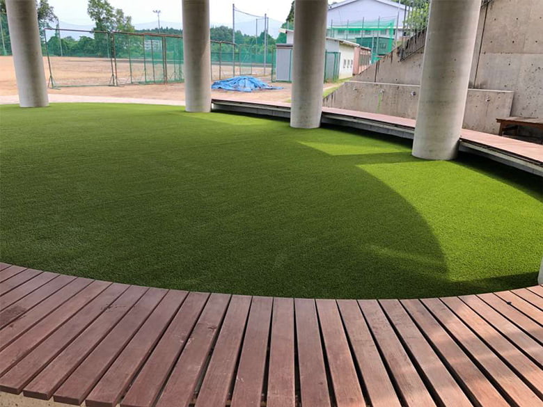 人工芝【Sターフ30㎜】 有限会社しばんちゅ 建築 設備 建材メーカー一覧 【建材ナビ】建築材料・建築資材専門の検索サイト