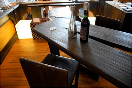 カフェテーブル&amp;バーカウンター