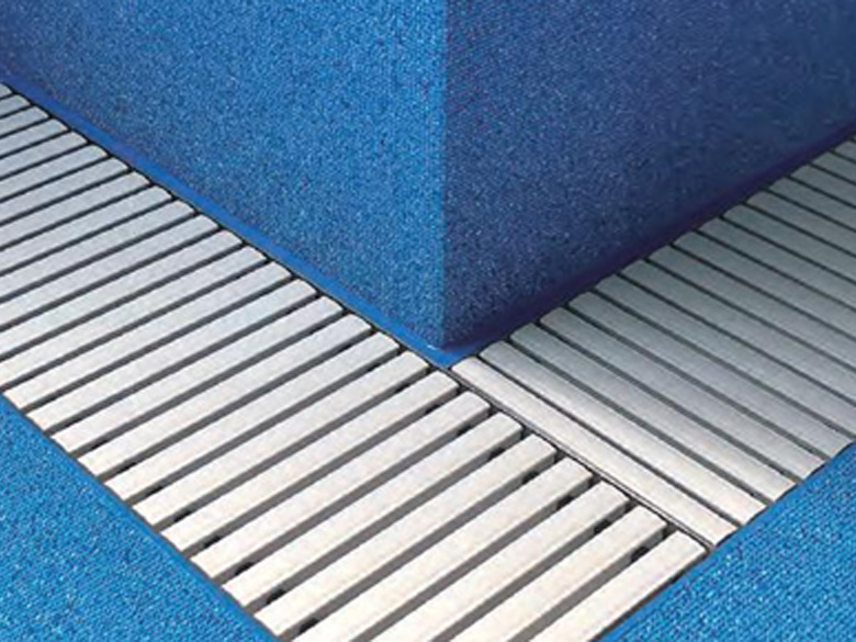 プール用樹脂グレーチング ノンスリップタイプ