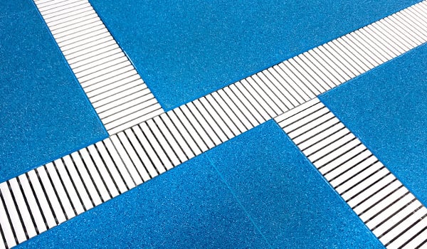 プール用樹脂グレーチング ノンスリップタイプ