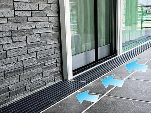 屋内外兼用ノンスリップ樹脂グレーチング【フォルテ】