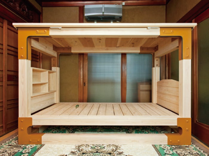 耐震ベッド【ウッドラック(WOOD LUCK)】