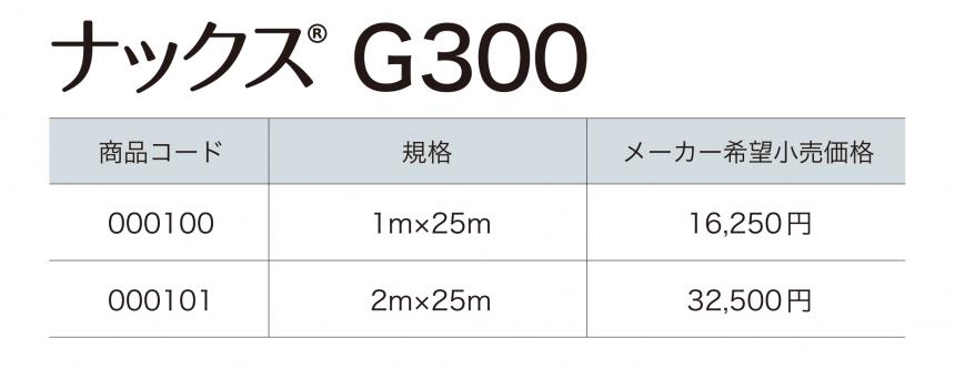 ナックス®︎ G300
