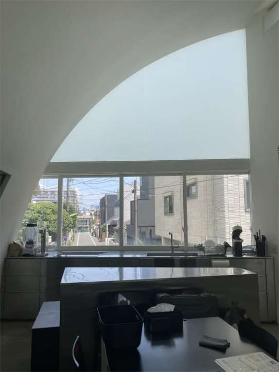 異形窓用調光フィルム/大豊Techno Japan Lab