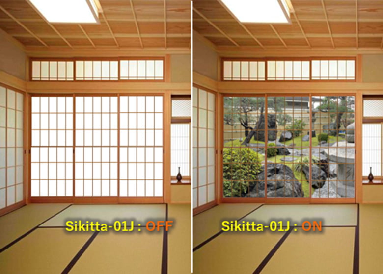 透明になる障子「ZEQOO(ゼクウ)」