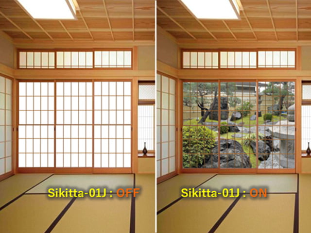 透明になる障子「ZEQOO(ゼクウ)」