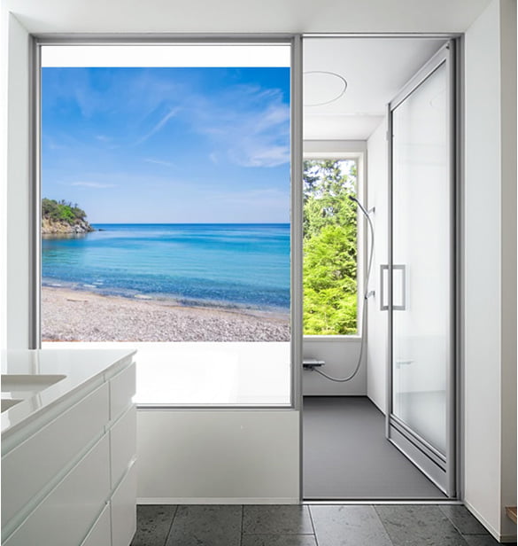 プロジェクター投影システム【浴室】