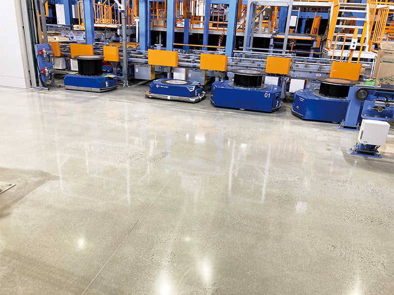 コンクリートの「磨き床®」【用途タイプ:使う床】/新東工業株式会社