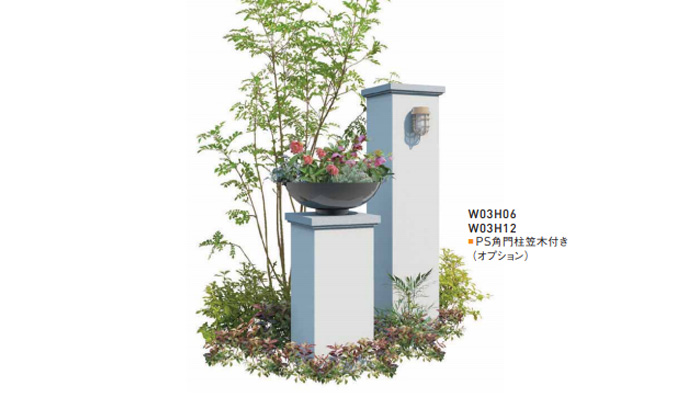 ユニット角門柱