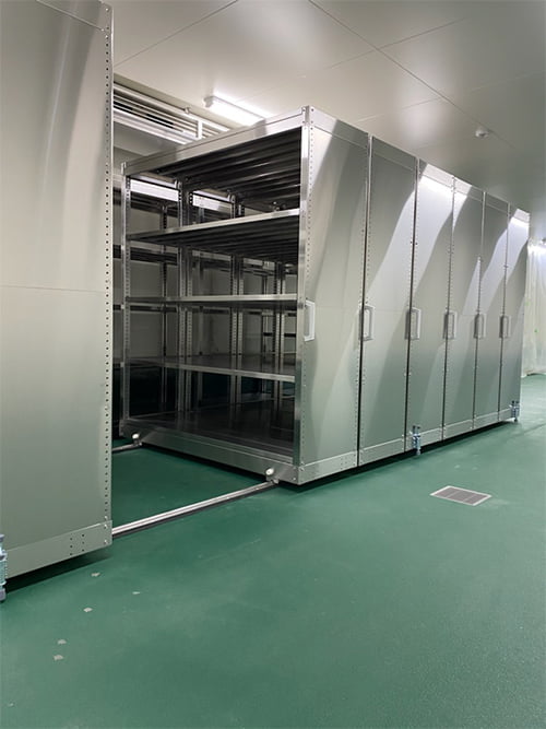 サンレール移動棚 / 株式会社サンステーションシステムズ