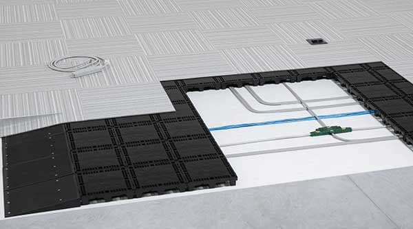 置敷きタイプOAフロア BF/BFH:ステップライン株式会社