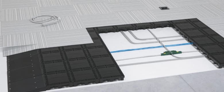 【樹脂製置敷きOAフロア】BF-75
