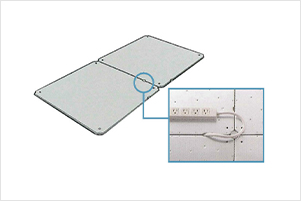 中空タイプ スチール製OAフロア(藤澤建機社製)