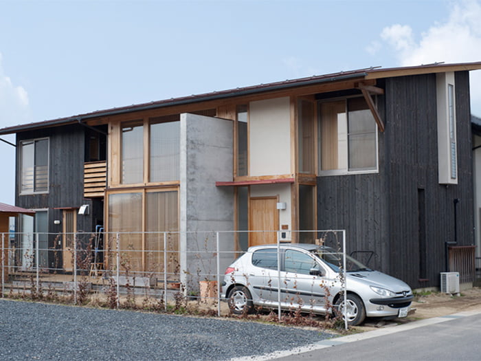 焼杉板 (焼きっぱなし)