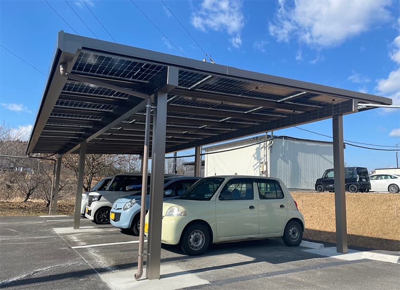 ソーラーカーポート【SUNRAIL PORT(サンレールポート)】