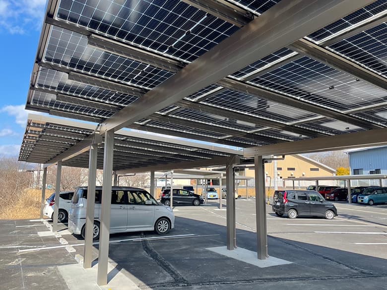 ソーラーカーポート【SUNRAIL PORT(サンレールポート)】