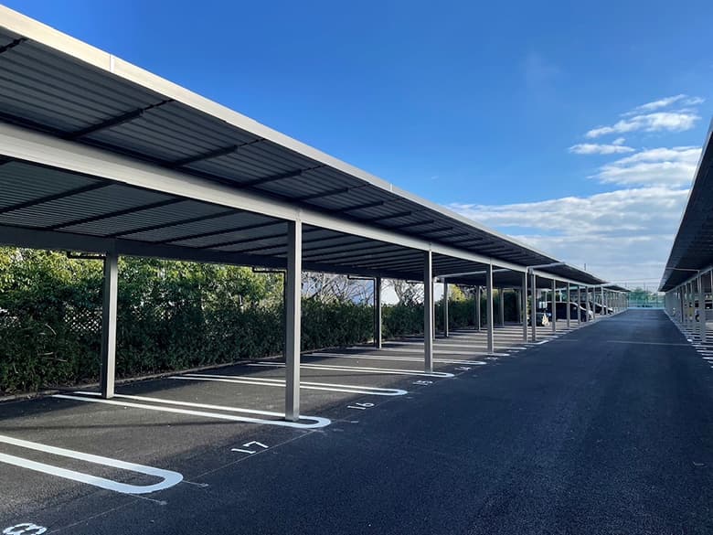 ソーラーカーポート【SUNRAIL PORT(サンレールポート)】