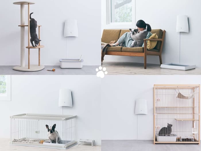 ペット想いの除菌脱臭機 QAIS-air-04A1J