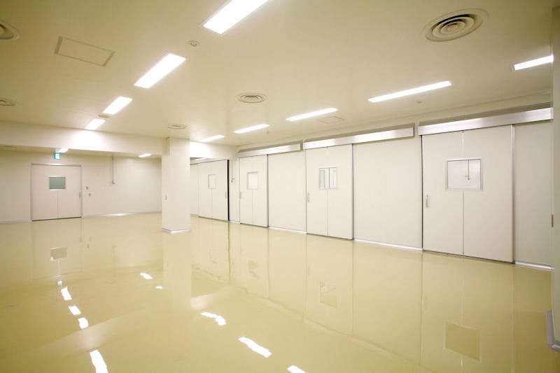 クリーンルームの基礎知識とクリーンルーム用建具