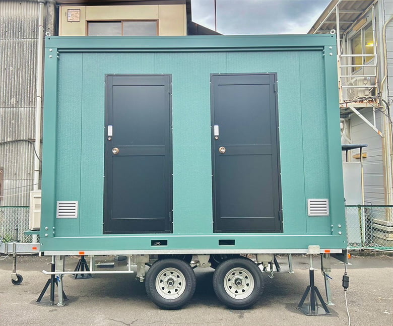 36型トイレトレーラー/写光レンタル販売株式会社
