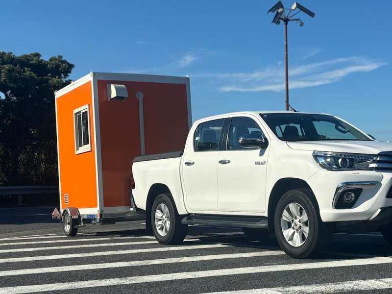 P0型トレーラーハウス「すらるみー」 / 写光レンタル販売株式会社