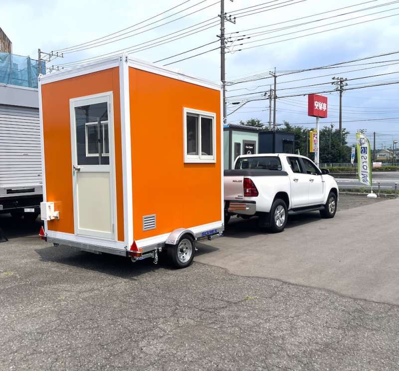 P0型トレーラーハウス「すらるみー」 / 写光レンタル販売株式会社