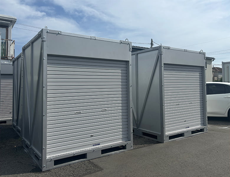 シャッター倉庫|写光レンタル販売株式会社