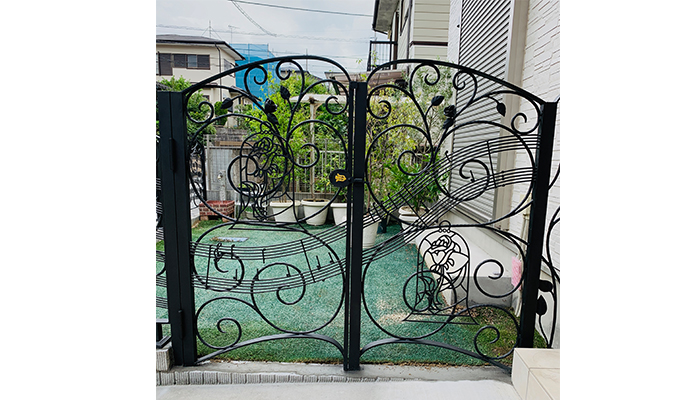ロートアイアン・アルミ 【門扉】