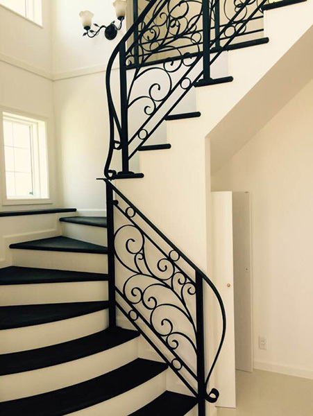 ロートアイアン・アルミ【階段・手摺り】