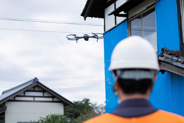屋根外装点検アプリ『DroneRoofer』