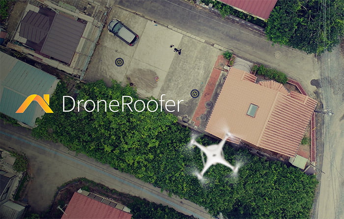屋根外装点検アプリ『DroneRoofer』