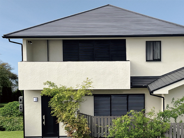 リフォームにも新築にも【カレッセS 遮熱】ガルバリウム鋼板屋根